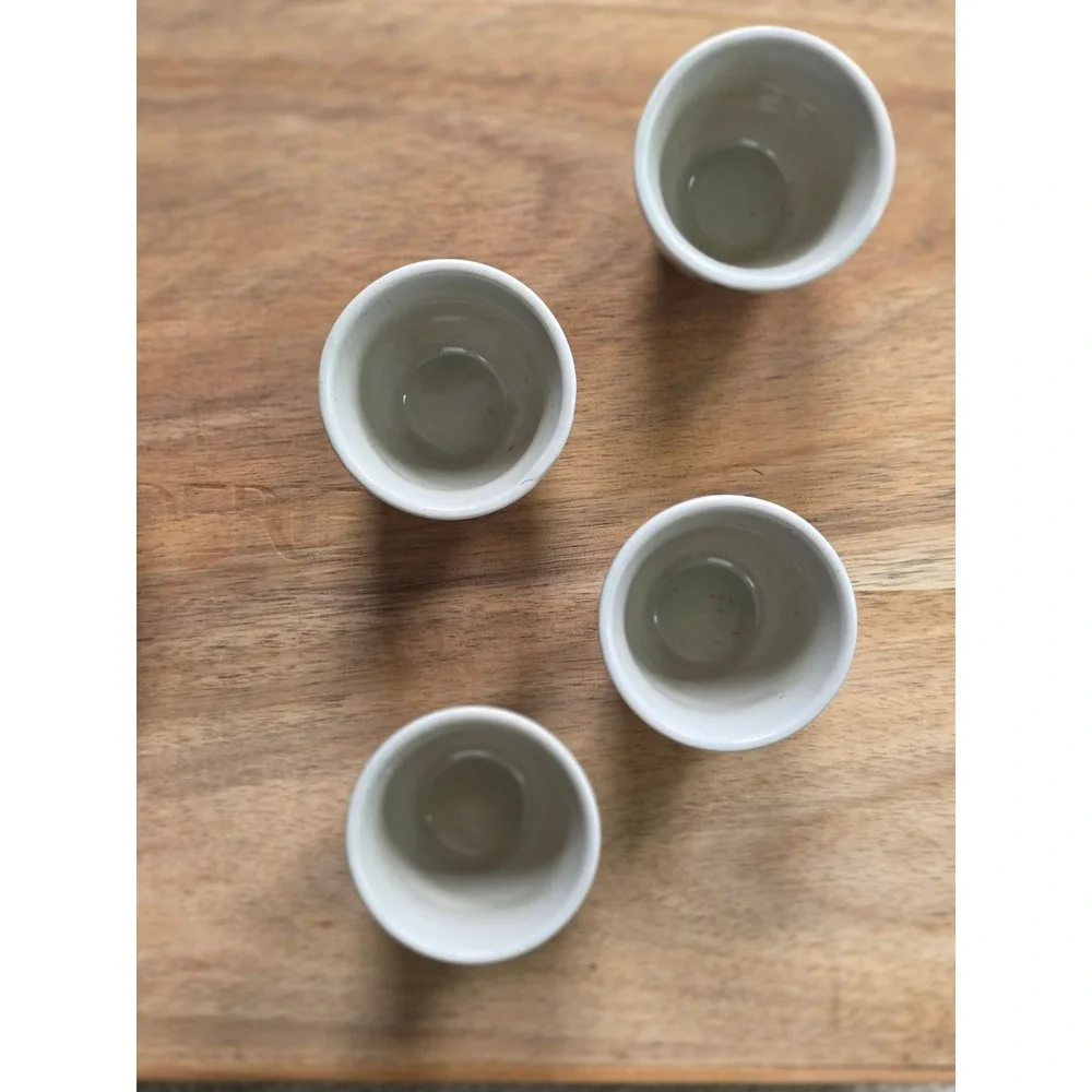 Vintage Japanese Ceramic Tea Set Karako Children Pine Tree Teapot and 4 Cups